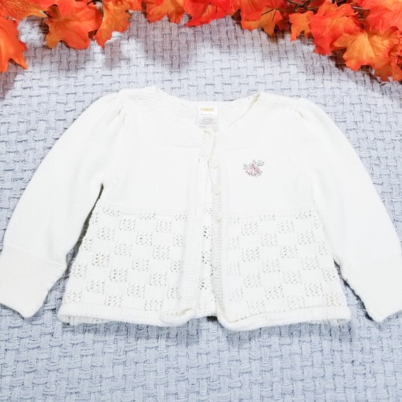 Gymboree Other - Gymboree cream knit button down sweater/cardigan